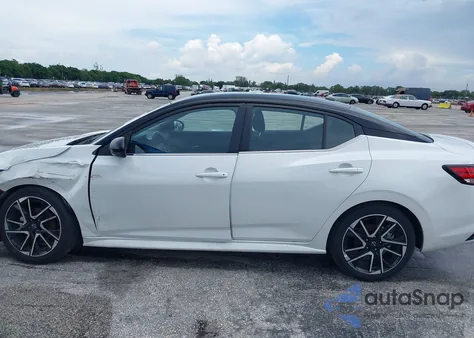 2025 Nissan Sentra Sr из США, поврежденный, VIN 3N1AB8DV1SY291476